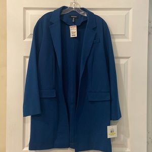 Ellen Tracy Women's Blue Coat